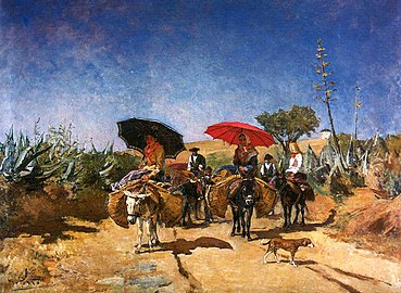 Going to Market, 1886