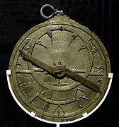 Astrolabe of ibn Said [es], made in 1067 in Toledo by Ibrahim ibn Said al-Sahli[20]