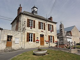 The town hall of Boncourt
