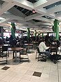 Mall food court looking east