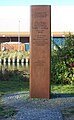 Monument erected in 2003 at the Britz district canal in Berlin's Treptow-Köpenick borough.