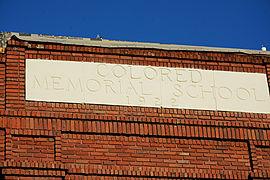 Top of Colored Memorial School