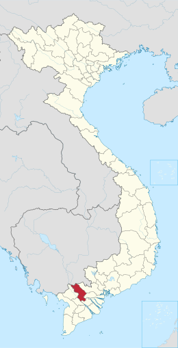 Location in Vietnam