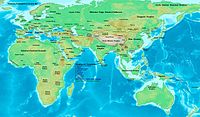 Eastern Hemisphere in 200 BC.
