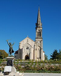 The church in Eysines