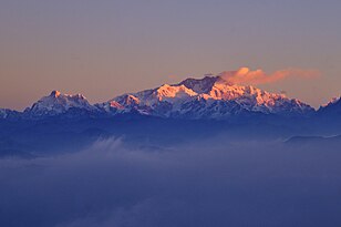 Sandakphu the highest area of West Bengal.Darjeeling Himalaya.Aahl nearby Sandakphu