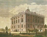 President's House in Philadelphia (built in the 1790s), was not used by any president after the presidential mansion, known as the White House, was moved from Philadelphia to the new national capital of Washington, D.C.