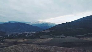 Landscape in Vahagni fields (lesser Caucasus)