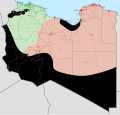 Image 8Areas of control in the Civil War, updated 11 June 2020: Tobruk-led Government Government of National Accord Petroleum Facilities Guard Tuareg tribes Local forces (from Libya)