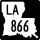Louisiana Highway 866 marker