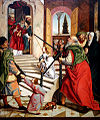 Presentation of the Virgin to the Temple. Calzada Master.