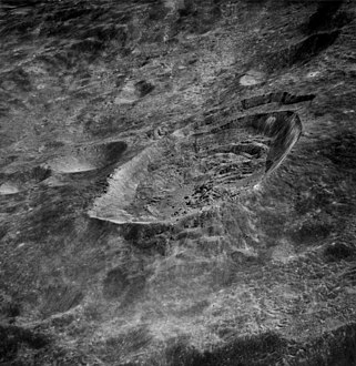 Necho crater on the far side of the Moon