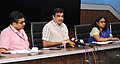 Nitin Gadkari briefing the media on the Cabinet approval for upgradation and widening of NH-102, New Delhi, 2017