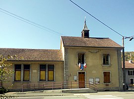 The town hall in Noirefontaine