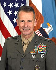 Peter Pace - former Chairman of the Joint Chiefs of Staff