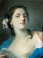 Rosalba Carriera: Die Sängerin Faustina Bordoni, 1724–25, Gemäldegalerie Alte Meister, Dresden