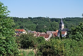 A general view of Saint-Pierre-de-Maillé