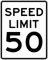 Höchstge­schwin­dig­keit 50 mph (USA) (etwa 80 km/h)