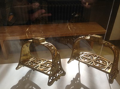 Ceremonial spurs of Francis I of France (1515-1525)