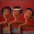 Zeitgenössische timoresische Kunst bei Arte Moris