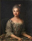 Portrait of Countess Varvara Sheremetev, daughter of Argunov's owner