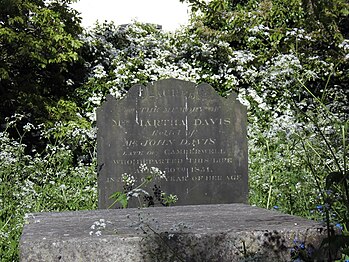 Grave of Martha Davis