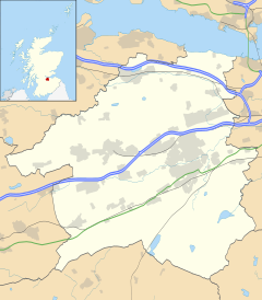 West Calder is located in West Lothian