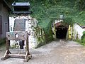 Entrance to the gold mine in Złoty Stok