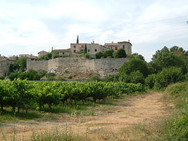 View of Lecques from the south
