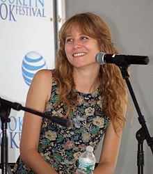 Baker at the 2014 Brooklyn Book Festival