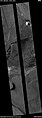 Wide view of Aram Chaos, as seen by HiRISE under the HiWish program. The black strip is where data was not gathered.