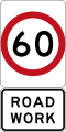 60 km/h Roadwork Speed Limit