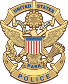 Badge of a USPP officer