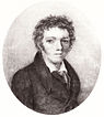 Wilhelm Hauff nach einem Gemälde von J. Behringer, 1826