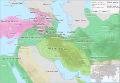 Byzantine Empire (286/395-1453 AD), Fatimid Caliphate (909-1171), Hamdanid dynasty (890-1004 AD), Bagratid Armenia (880s-1045 AD), Sallarid dynasty (919-1062), Ziyarid dynasty (931-1090), Buyid dynasty (934-1062), Afrighids (305–995 AD), Samanid Empire (819-999 AD) and Saffarid dynasty (861-1002 AD) in 970 AD.