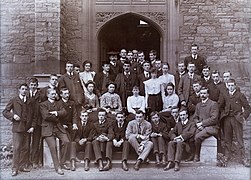 Chemistry Department staff and students, University College Bristol, 1902-1903