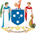 Coat of arms of Victoria (1910–1953)