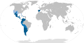 Spanish Language distribution