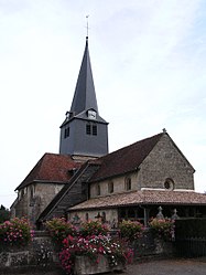 The church in Larzicourt