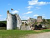 Ruïnes van feodaal kasteel van Fagnolle
