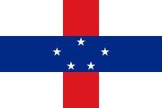 Flagge der Niederländischen Antillen 1986 bis 2010