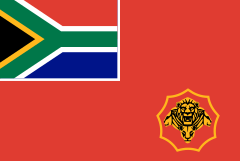 Flagge der South African Army