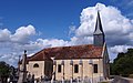 Villebadin. The Saint-Jean-Baptiste church