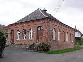 The town hall of Gergny