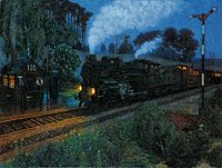 The Express Train Arrives, 1909
