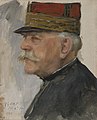 Portrait of Marshal Joffre, French commander-in-chief (1915)