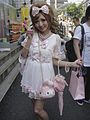 Kawaii fashion found in Tokyo. Popular among youth subcultures in the early 2000s, kawaii fashion rapidly differentiated into a number of aesthetic subcultures, including lolita fashion.
