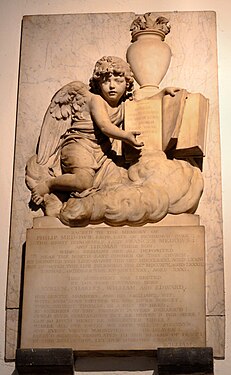 Philip Medows monument by John Flaxman