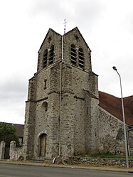 The church of La Chapelle-sur-Chézy