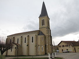 The church in Labastide-Paumès